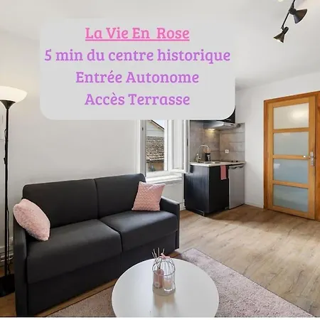 Appartement La Vie En Rose, Calme, 5min Du Centre,parking Facile Beaune (Cote d'Or)