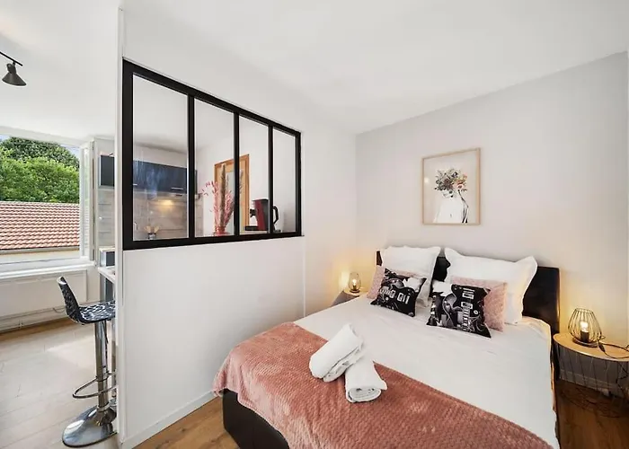 La Vie En Rose, Calme, 5min Du Centre,parking Facile Appartement